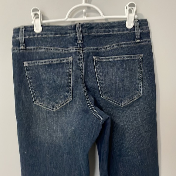Nine West skinny cigarette leg distressed denim - Picture 4 of 7